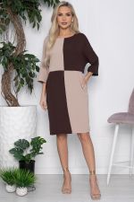 Платье Кайла (коричневое) П10677 LT Collection