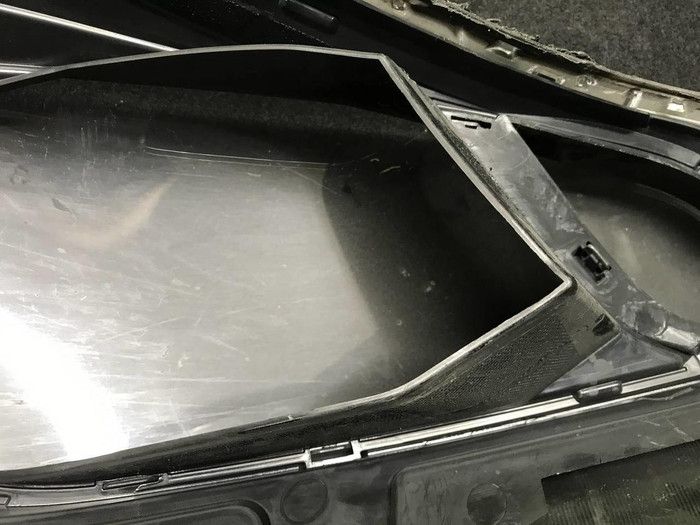 Стекло фары левое Kia Rio 4 FB (2017-2020)