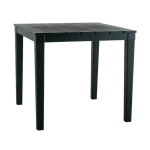 Стол Прованс квадратный 80см 4 ножки темно-зеленый 800х800х715мм