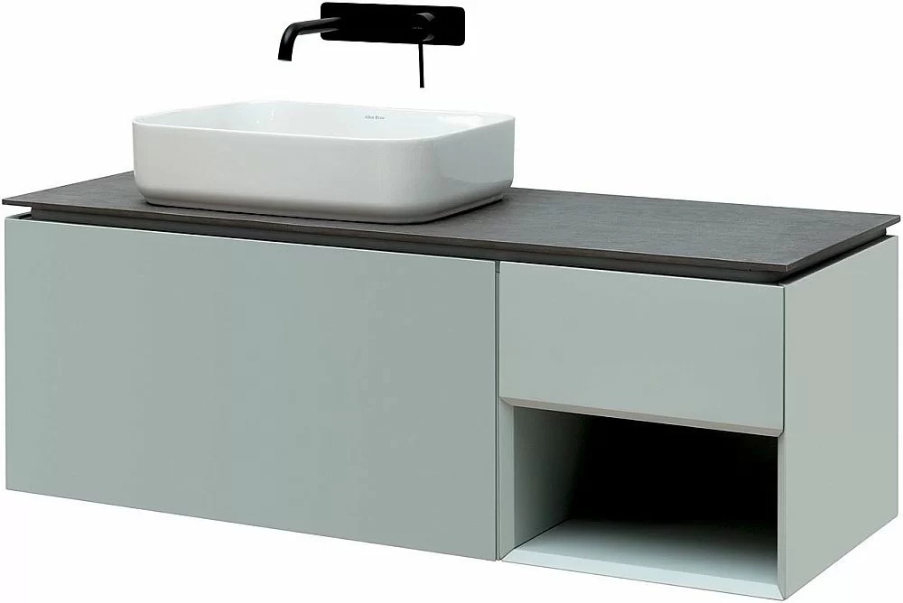 Тумба с раковиной Allen Brau INFINITY 120 1+1 папирус матовый