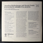 Nicolai Gedda, Anneliese Rothenberger ‎– Favourite Operetta Duets (Англия 1973г.)