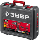 Дрель-шуруповерт акк ЗУБР ДШЛ-185-22 18В, 2 АКБ (2Ач) в кейсе