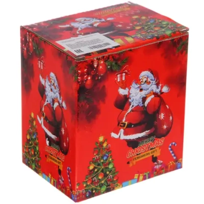 Сувенир Снежный шар «Новогодний паровоз»5.5*8*11 см (с подсветкой), микс