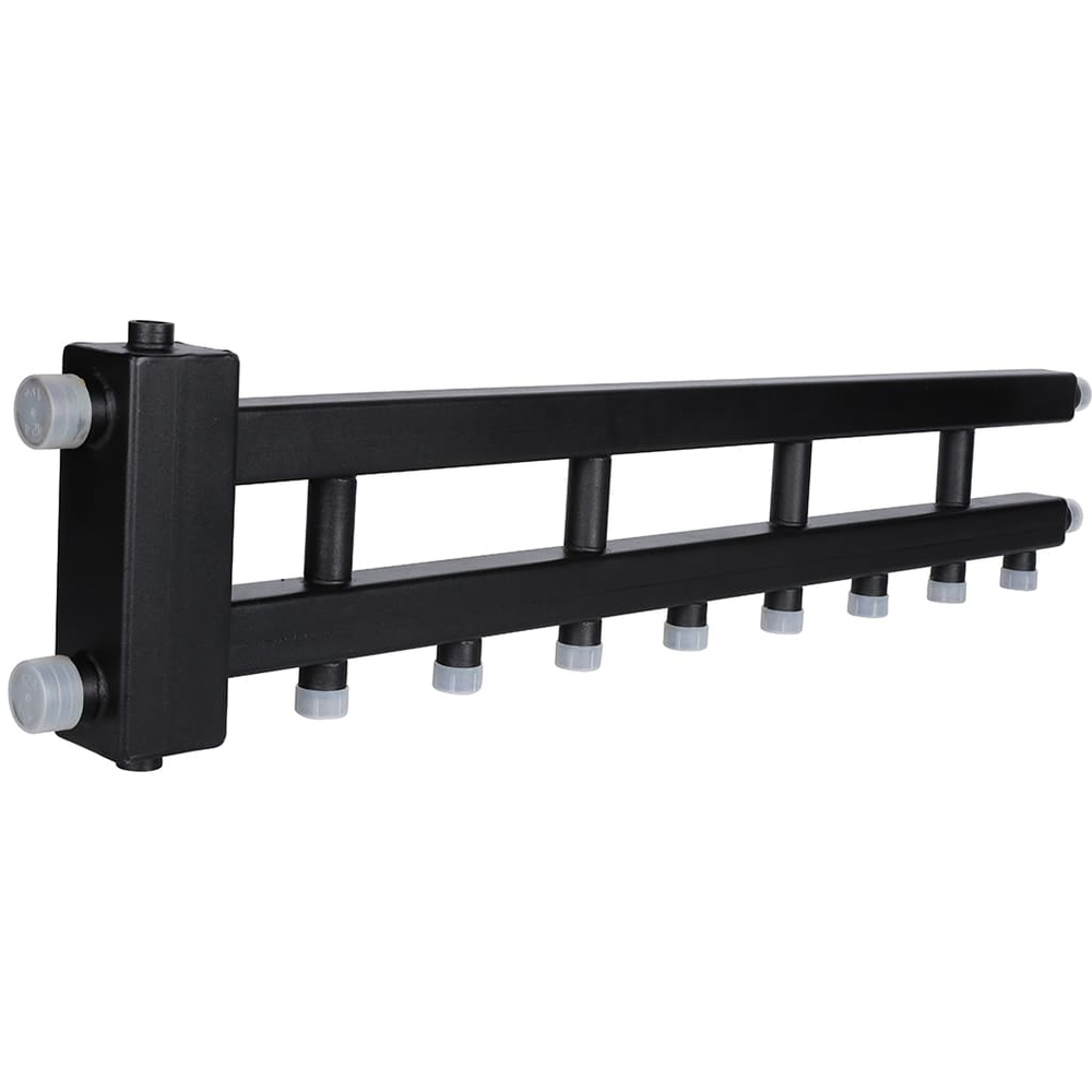 Коллектор с гидравлической стрелкой ROMMER - 1"1/4 НР на 4+1 контур 1" НР (до 60 кВт)