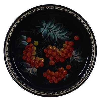 Zhostovo metal tray A5D170125177