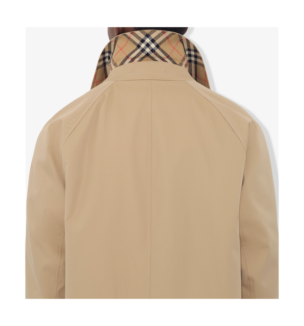 Пальто Burberry Camden средней длины бежевое — оригинал из Великобритании