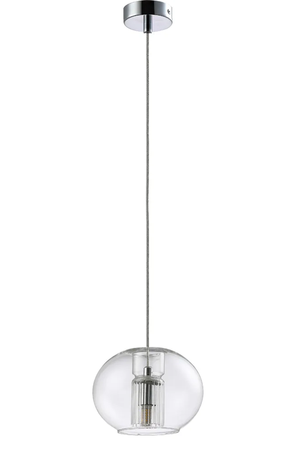 Светильник подвесной Crystal Lux BELEZA SP1 E CHROME