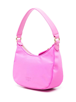 MINI LOVE BAG HALF MOON FULL COLOR FLUORESCENT FUCHSIA