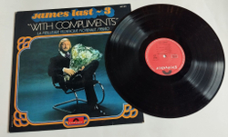 Винтажная виниловая пластинка LP James Last With Compliments (France 1972)
