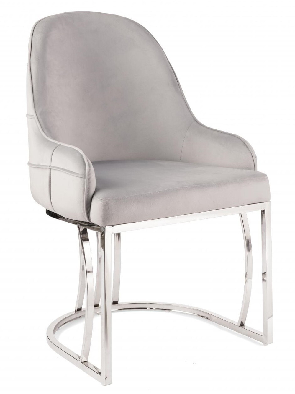 Стул обеденный Ist Casa Фрида, серый, серебро