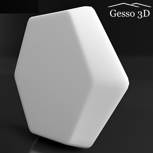 Гипсовая 3D панель Sinks