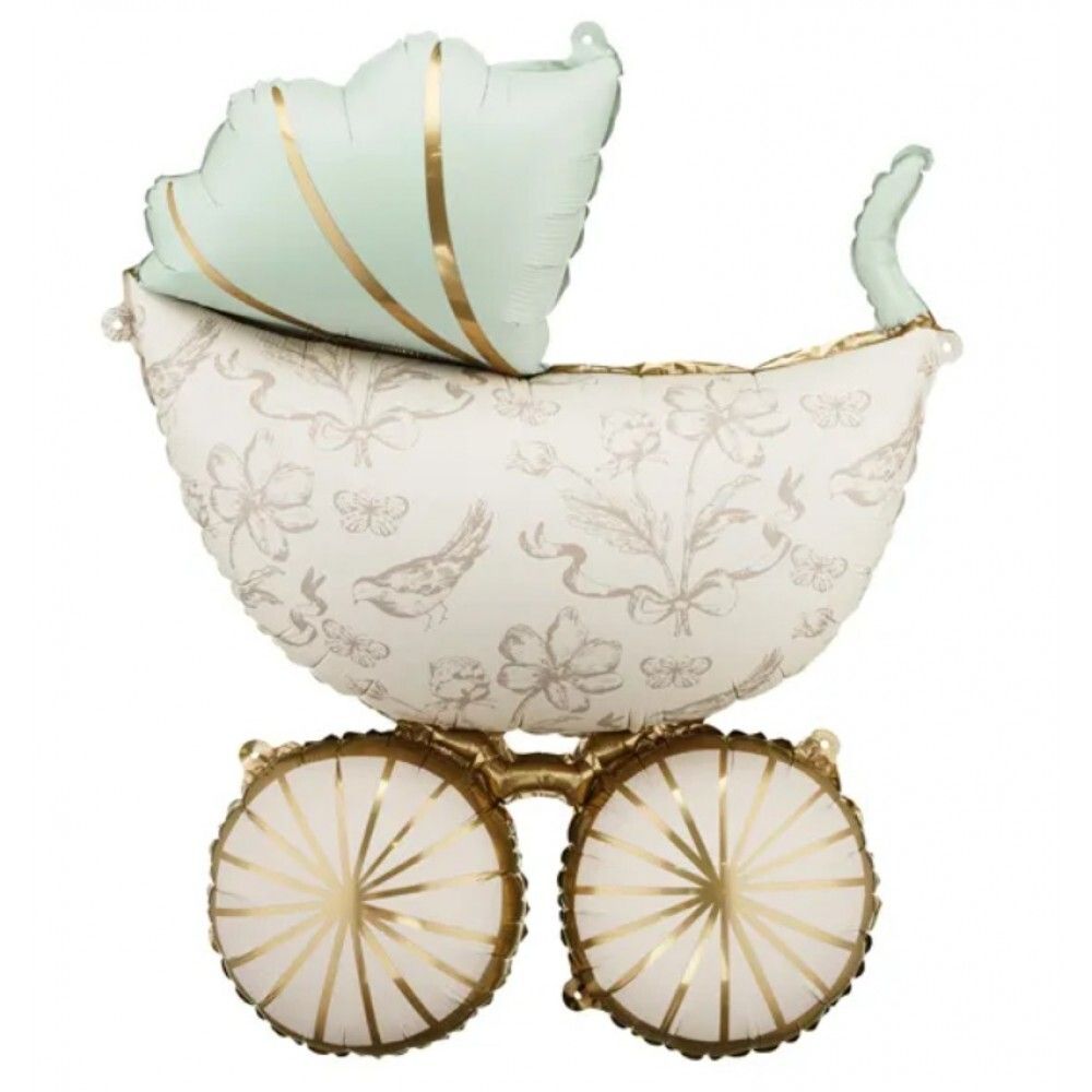 PartyDeco Шар (67*96) Фигура, Коляска (БГ-)