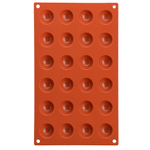 Форма для приготовления пирожных semisfera 17,5 х 23 см силиконовая