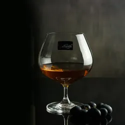Бокал для коньяка и бренди 650 мл хр. стекло Bistro "Edelita" d 7,6 см h16 см P.L. - BarWare [6]