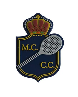 Gadżet Monte-Carlo Country Club MCCC Logo Magnet - небесный