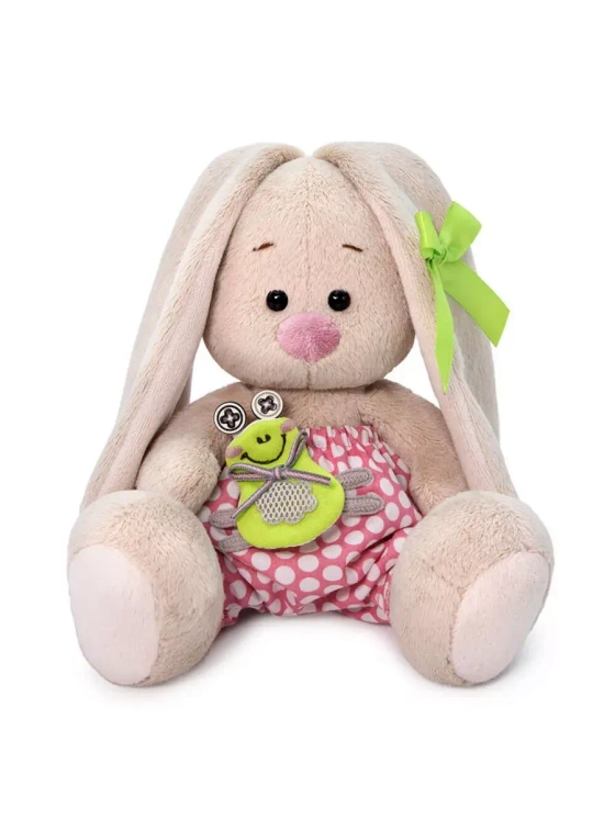 Мягкая игрушка Зайка Ми с лягушонком 15 см SidX-373