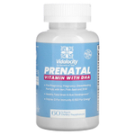 Secrets of Tea, Vidalocity, пренатальный витамин с ДГК, 60 мягких таблеток