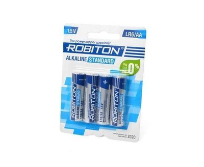 Элемент питания Robiton LR6/316 BL4, 12289/17169