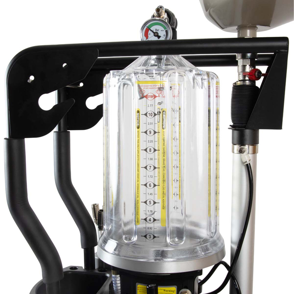 WDK-89580 Установка для откачки или слива масла с предкамерой, бак 75 л