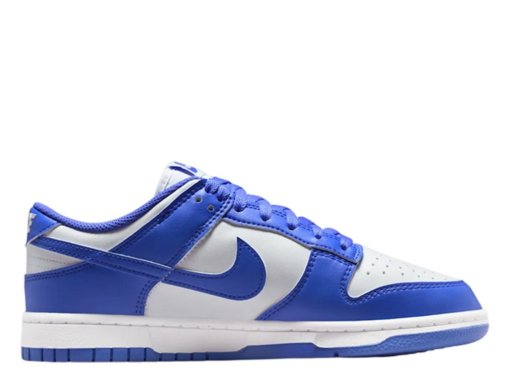 Кроссовки Nike Dunk Low White/White/Sapphire