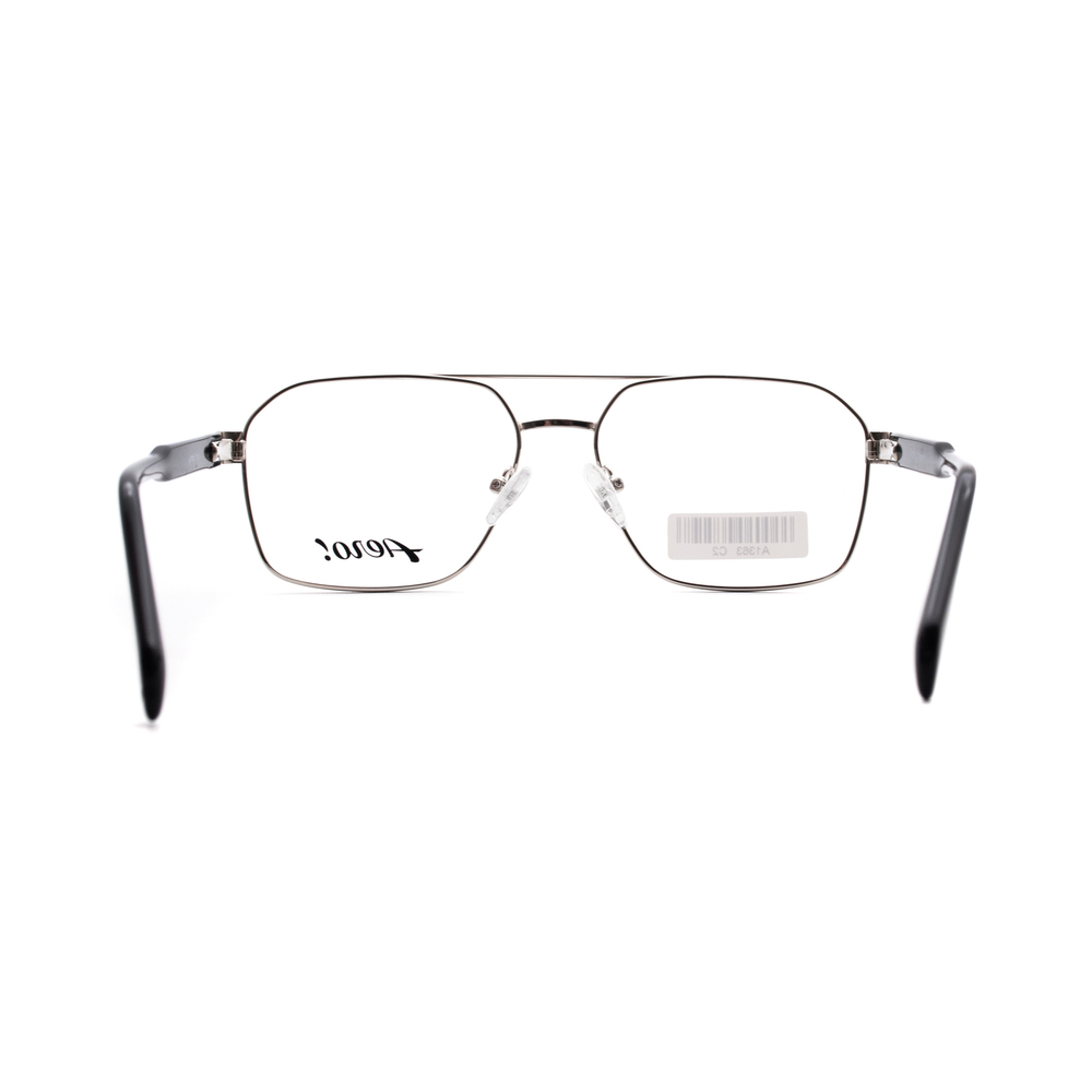 Оправа многогранник AERO A1363 c2 стальной/черный (Италия)