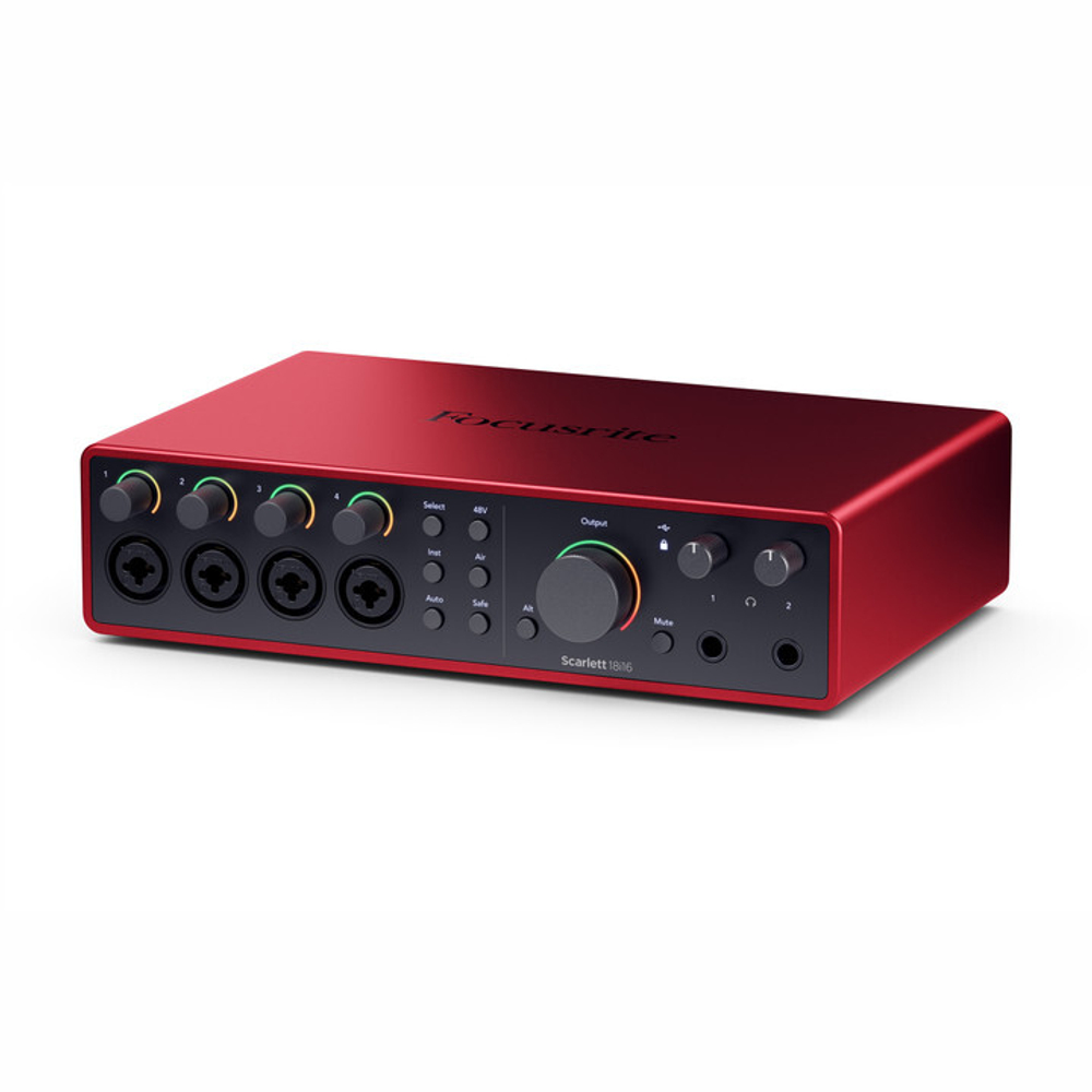 Внешний аудиоинтерфейс Focusrite Scarlett 18i16 4th Gen