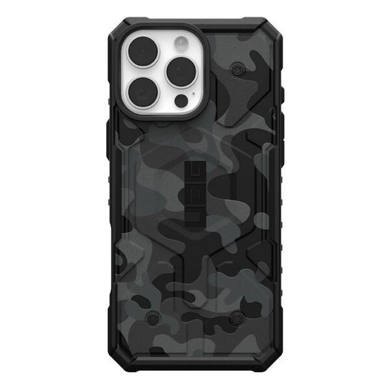 Чехол UAG Pathfinder SE для iPhone 16 Pro Max темный камуфляж (Midnight Camo) 114472114061