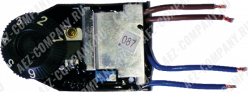 279 Регулятор оборотов (мшу Интерскол 125/1100, а: 00.10.07.01.05) [AEZ]
