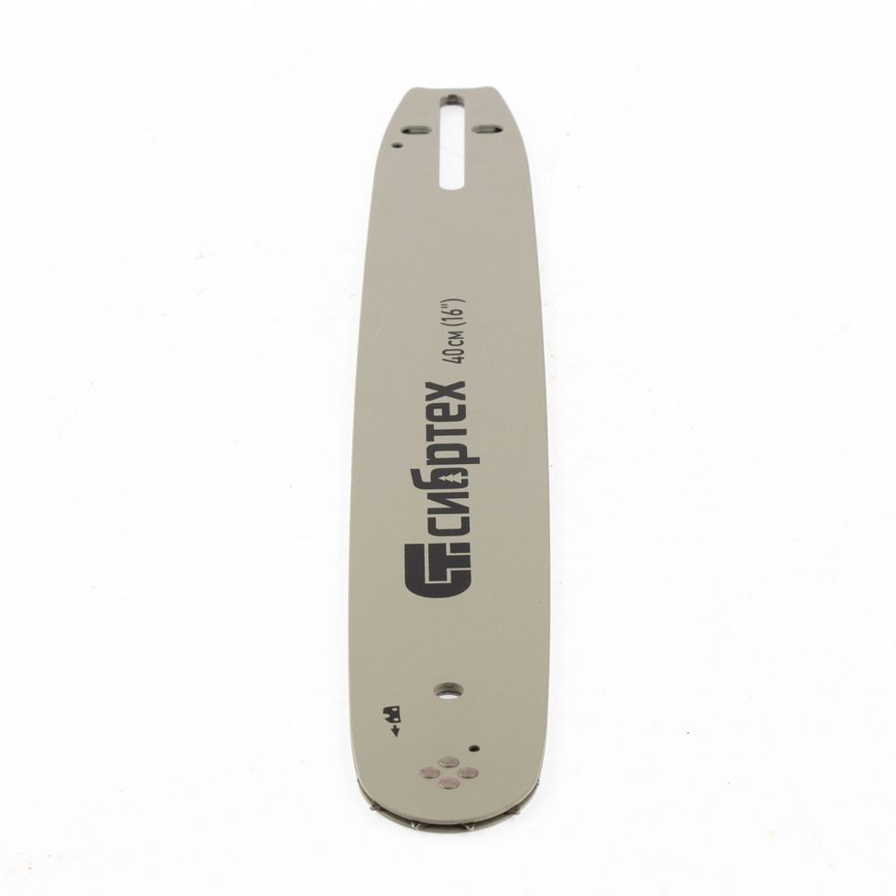 59807 Шина для бензопилы ПЦБ-4540, длина 40 см (16"), шаг 0,325", паз 1,5 мм, 64 звена Сибртех