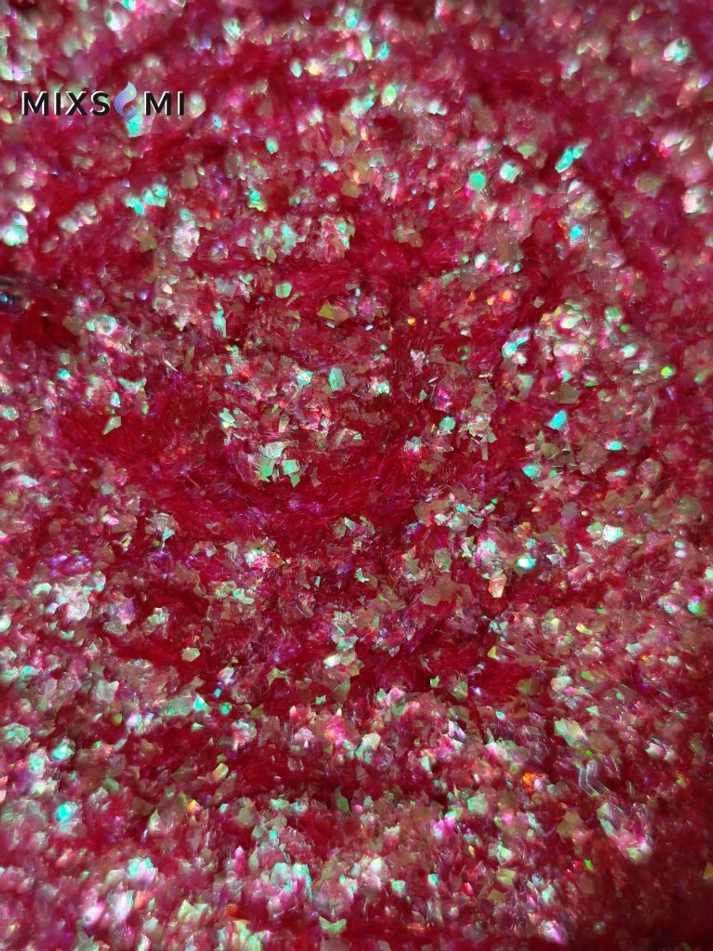 Хлопья - слюда 88705 Малиновый изумруд - для литья изделий и творчества