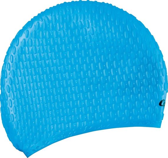 Шапочка для плавания Cressi Silicone Lady Cap голубая