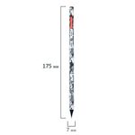 Карандаш чернографитный BRAUBERG "ARMY", 1 шт., HB, корпус ассорти, 181770