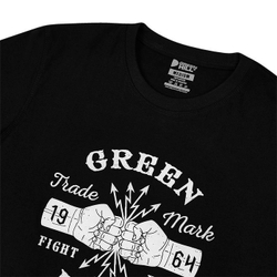 TSB-10438 Футболка GREEN HILL FIGHT WEAR 1964 черная