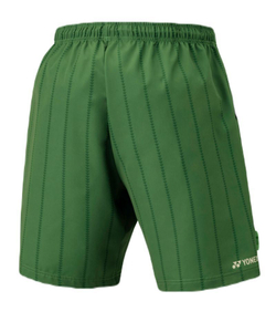 Мужские теннисные шорты Yonex Shorts - оливково-зеленый
