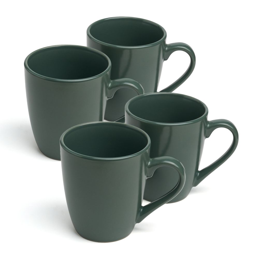 НАБОР КРУЖЕК BRONCO "GRASSES" 4 ШТ. 320 МЛ