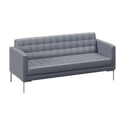 Форест Диван трехместный FR-DP-03 Oregon 17/Металл Серый 1940*800*840