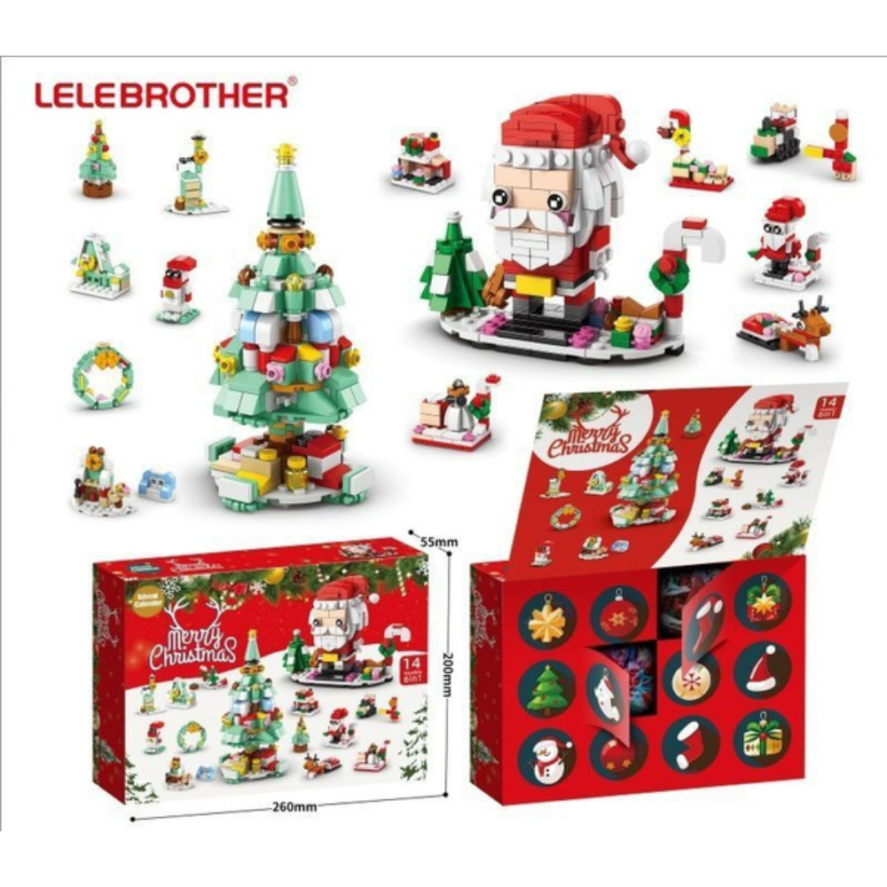 Адвент календарь Новогодние секреты 544 деталей