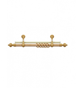 Карниз круглый Legrand Кантри 2-х рядный 2400 мм