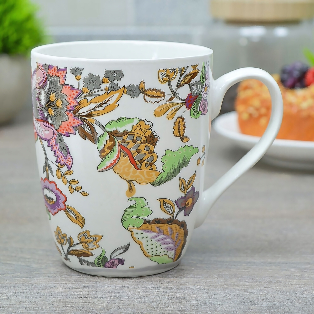 Кружка 250мл керамическая, цвет в ассортименте, NNAC-3484