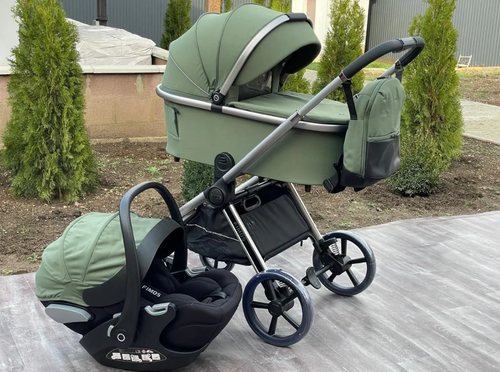 Детская коляска Luxmom FIMOS 999 2в1 (зеленый)
