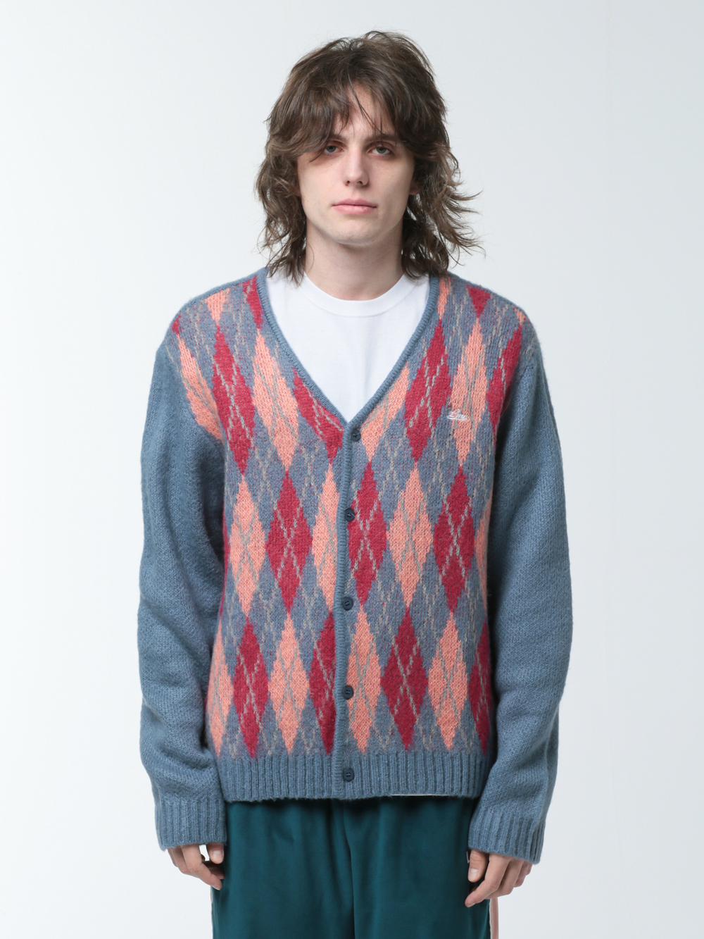 Мужской Кардиган Classic Argyle Brushed