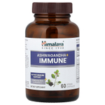 Himalaya, Ashwagandha + Immune`` 60 веганских капсул