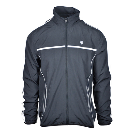 Куртка теннисная K-Swiss Tac Hypercourt Tracksuit Jacket 3 M - blue graphite/white
