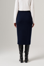 4865 Юбка женская (синий)