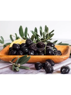 Вяленые маслины Мармарабирлик с косточкой, 800гр