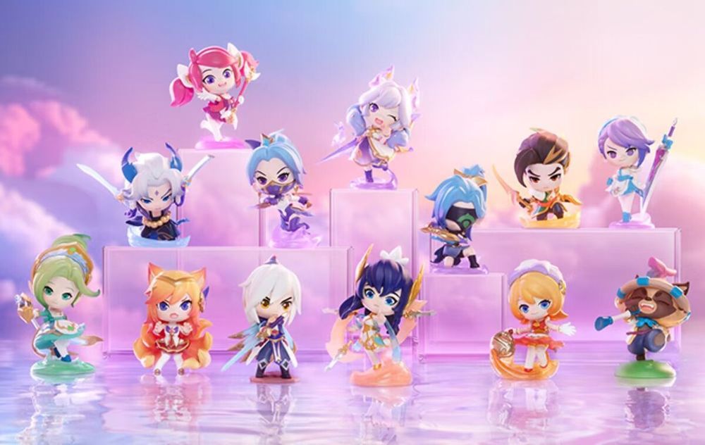 Рандомная фигурка Blind Box POPMART League of Legends Fight for The Golden Spatula Chibi Series