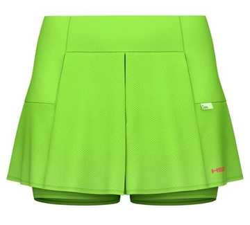 Теннисная юбка Head Performance - зеленый