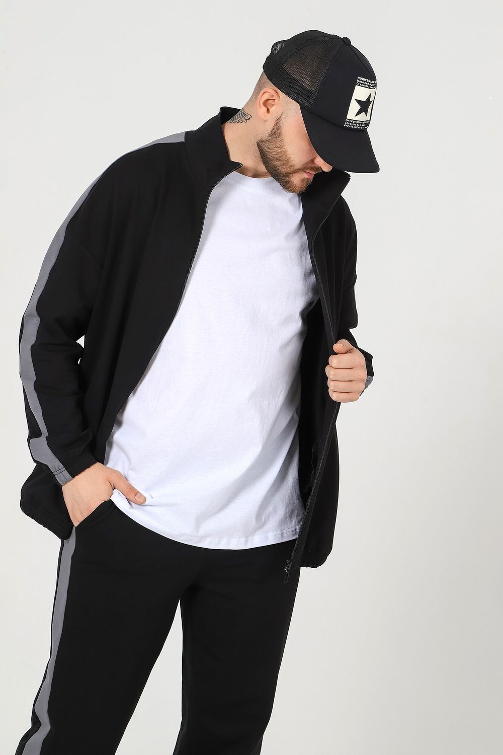 Костюм мужской Орион-2 Виотекс ЧЁРНЫЙ