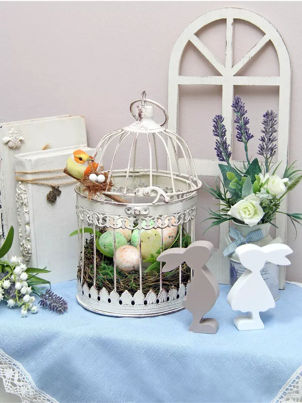 Клетка декоративная интерьерная 25,5*15 см