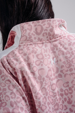 Свитшот Half-Zip Leopard Sweatshirt PRIMAL 866 Розовый леопард